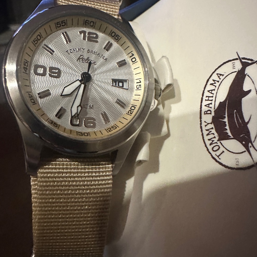 Tommy Bahama Beige Watch